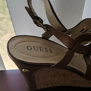 Guess platform heels